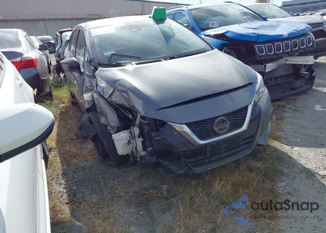 2020 Nissan Versa S Xtronic Cvt from USA, damaged, VIN 3N1CN8DV7LL912394